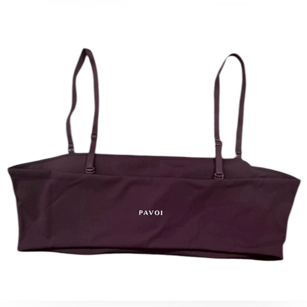 New Pavoi Active Convertible Bandeau Sports Bra - Picture 10 of 12